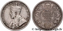 INDES BRITANNIQUES 1 Roupie Georges V 1915 Bombay (Mumbai)