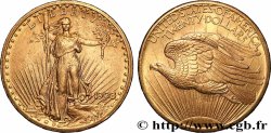 GOLD, PALLADIUM & PLATINUM INVESTMENT 20 Dollars “Saint-Gaudens” 1908 Philadelphie