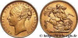 ORO, PALADIO Y PLATINO INVERSIÓN 1 Souverain Victoria 1871 Londres