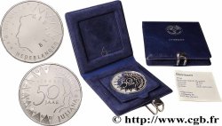 NETHERLANDS 50 Gulden Proof 50e anniversaire de mariage de la reine-mère Juliana et du prince Bernhard 1987 Utrecht