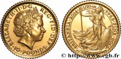 GOLD, PALLADIUM & PLATINUM INVESTMENT 10 Pounds Britannia 2014 
