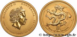 GOLD, PALLADIUM & PLATINUM INVESTMENT 15 Dollars Proof (1/10 Once) Année du Dragon 2012 Perth
