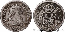 ESPAGNE 1/2 Real Charles III 1780 Madrid
