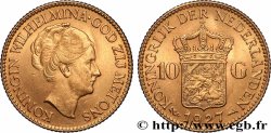 GOLD-, PALLADIUM- UND PLATIN-INVESTITIONEN 10 Gulden Wilhelmina, 4e type 1927 Utrecht