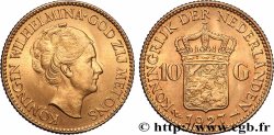 ORO, PALADIO Y PLATINO INVERSIÓN 10 Gulden Wilhelmina, 4e type 1927 Utrecht