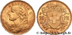 GOLD, PALLADIUM & PLATINUM INVESTMENT 20 Francs &nbsp;Vreneli&nbsp;  1922 Berne