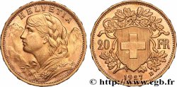 ORO, PALADIO Y PLATINO INVERSIÓN 20 Francs or &nbsp;Vreneli&nbsp; 1927 Berne