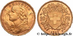 GOLD, PALLADIUM & PLATINUM INVESTMENT 20 Francs or &nbsp;Vreneli&nbsp; 1927 Berne