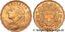 GOLD, PALLADIUM & PLATINUM INVESTMENT 20 Francs or &nbsp;Vreneli&nbsp; 1927 Berne