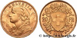 GOLD, PALLADIUM & PLATINUM INVESTMENT 20 Francs &nbsp;Vreneli&nbsp; 1935 Berne