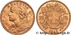 GOLD, PALLADIUM & PLATINUM INVESTMENT 20 Francs or &nbsp;Vreneli&nbsp; 1949 Berne