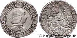 ITALY - DUCHY OF MILAN - GALEAZZO MARIA SFORZA Teston n.d. Milan
