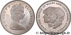 UNITED KINGDOM 25 New Pence (Crown) Proof mariage du Prince de Galles et de Lady Diana Spencer 1981 