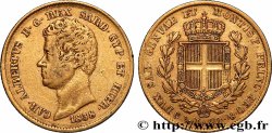 GOLD, PALLADIUM & PLATINUM INVESTMENT 20 Lire Charles-Albert 1838 Gênes