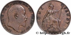 UNITED KINGDOM 1 Penny Edouard VII 1902 Londres