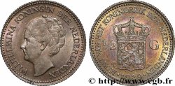 NETHERLANDS 1/2 Gulden Wilhelmina 1929 