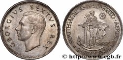 SOUTH AFRICA 1 Shilling Georges VI 1950 Pretoria