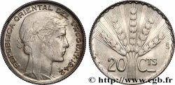 URUGUAY 20 Centesimos de type Morlon 1942 Santiago - S°
