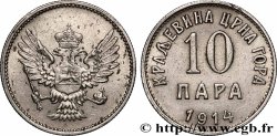 MONTENEGRO 10 Para aigle bicéphale 1914 