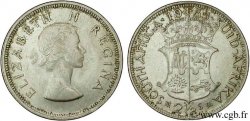 SOUTH AFRICA 2 1/2 Shillings Elisabeth II 1955 