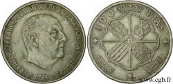 ESPAGNE 100 Pesetas Francisco Franco (1966 dans les étoiles) 1966 Madrid TTB 