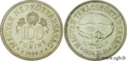 HONGRIE 100 Forint 50e anniversaire des soviets du 31 mars 1919 1969 Budapest SUP 