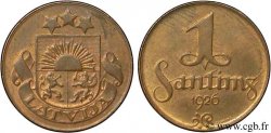 LATVIA 1 Santims emblème 1926 King’s Norton AU 