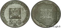 POLOGNE 200 Zlotych aigle 30e anniversaire de la fondation de la république populaire 1974 Varsovie SUP 