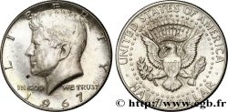 ÉTATS-UNIS D AMÉRIQUE 1/2 Dollar Kennedy 1967 Philadelphie