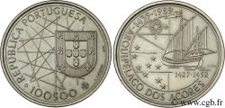 PORTUGAL 100 Escudos découverte des Açores 1989  SUP 