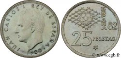 SPAIN 25 Pesetas Juan Carlos coupe du Monde de Football 1982 (80) 1980  MS 