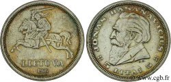 LITUANIE 5 Litai chevalier Vitis / Dr Jonas Basanavicius 1936  SUP 