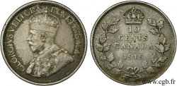 CANADá 10 Cents Georges V 1915  EBC 