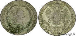 AUTRICHE 20 Kreuzer François Ier / aigle bicéphale 1808 Gunzburg - G