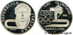 ITALIE 500 Lire BE Jeux olympiques de Barcelone  1992 Rome - R