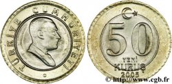 TURKEY 50 Yeni Kurus Kemal Ataturk 2005  MS 