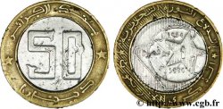 ALGÉRIE 50 Dinars 40e anniversaire du soulèvement algérien 1994  TTB 