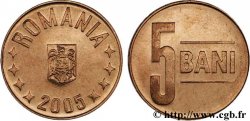 ROMANIA 5 Bani emblème 5 nouveaux Bani = 500 anciens Lei 2005 