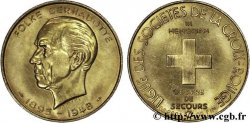 SUISSE Jeton or au module de 100 francs OR Folke Bernadotte 1895-1948 / Ligue des Sociétés de la Croix-Rouge 1948 Paris