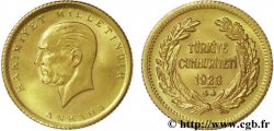 TURQUIE 50 Piastres or Kemal Ataturk 1923, An 54 1977 Ankara SPL63 