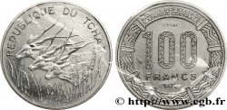 CHAD Essai de 100 Francs type “BEAC”, antilopes 1975 Paris