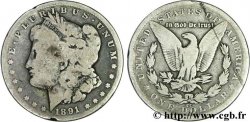 ÉTATS-UNIS D&nbsp;AMÉRIQUE 1 Dollar type Morgan 1891 Carson City - CC B 