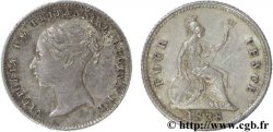 ROYAUME-UNI 4 Pence ou groat Victoria / Brittania assise 1838 Londres