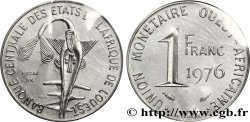 WESTAFRIKANISCHE LÄNDER Essai de 1 Franc 1976 Paris