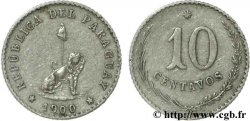 PARAGUAY 10 Centavos lion et pique surmontée d’un bonnet phrygien 1900  XF 