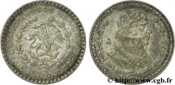 MEXIQUE 1 Peso Jose Morelos y Pavon / aigle 1957 Mexico