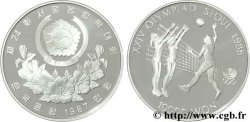 SOUTH KOREA  10000 Won BE XXIV olympiade Séoul 1988 Volleyball 1988  MS 