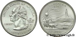 ÉTATS-UNIS D AMÉRIQUE 1/4 Dollar Nebraska : chariot de pionniers tiré par des boeufs, ‘Chimney Rock’ 2006 Denver