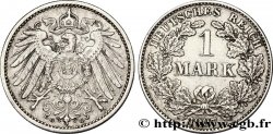 ALLEMAGNE 1 Mark Empire aigle impérial 2e type 1907 Karlsruhe - G