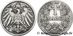 GERMANY 1 Mark Empire aigle impérial 2e type 1906 Karlsruhe - G XF 